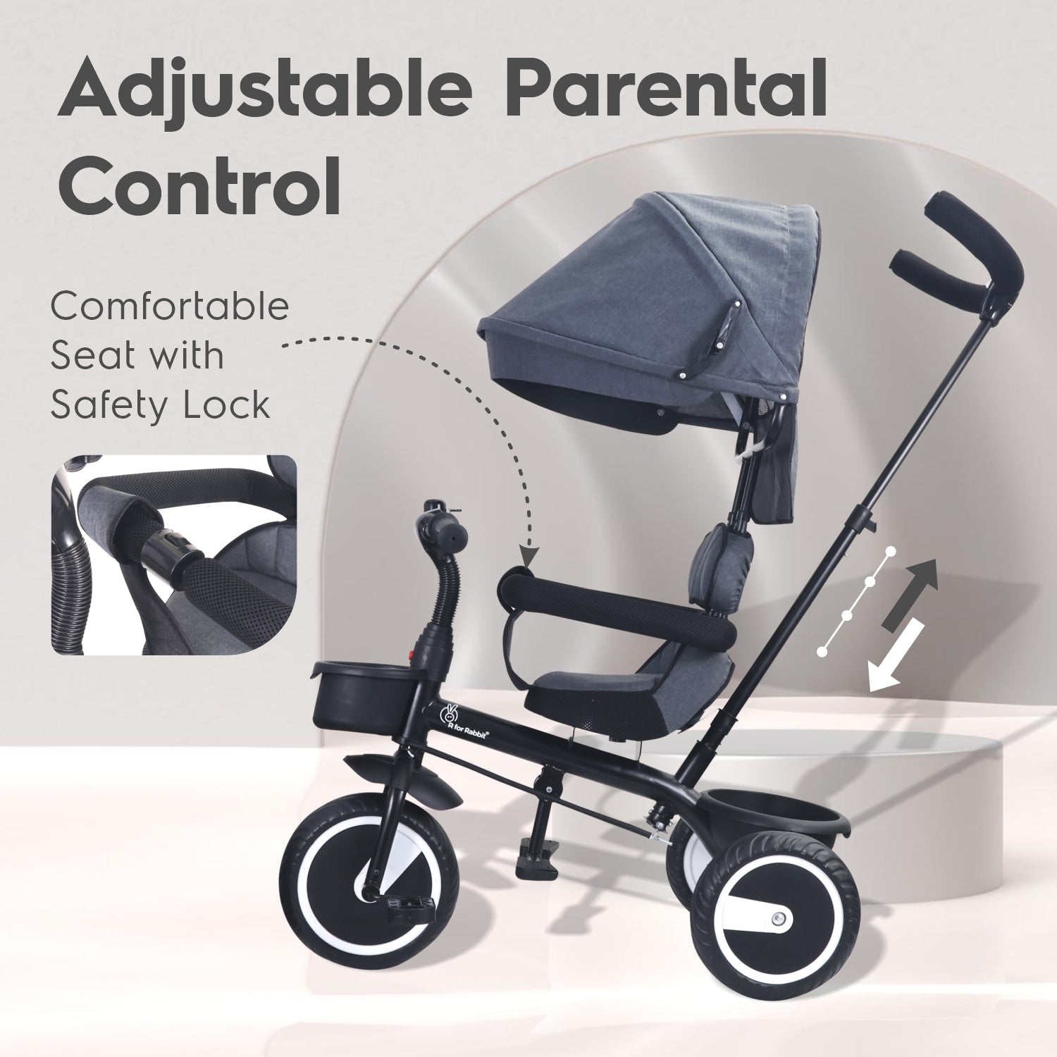 R for Rabbit Tiny Toes T30 Ace- Grey