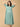 Teal the Deal Khadi Maternity and Nursing Dress