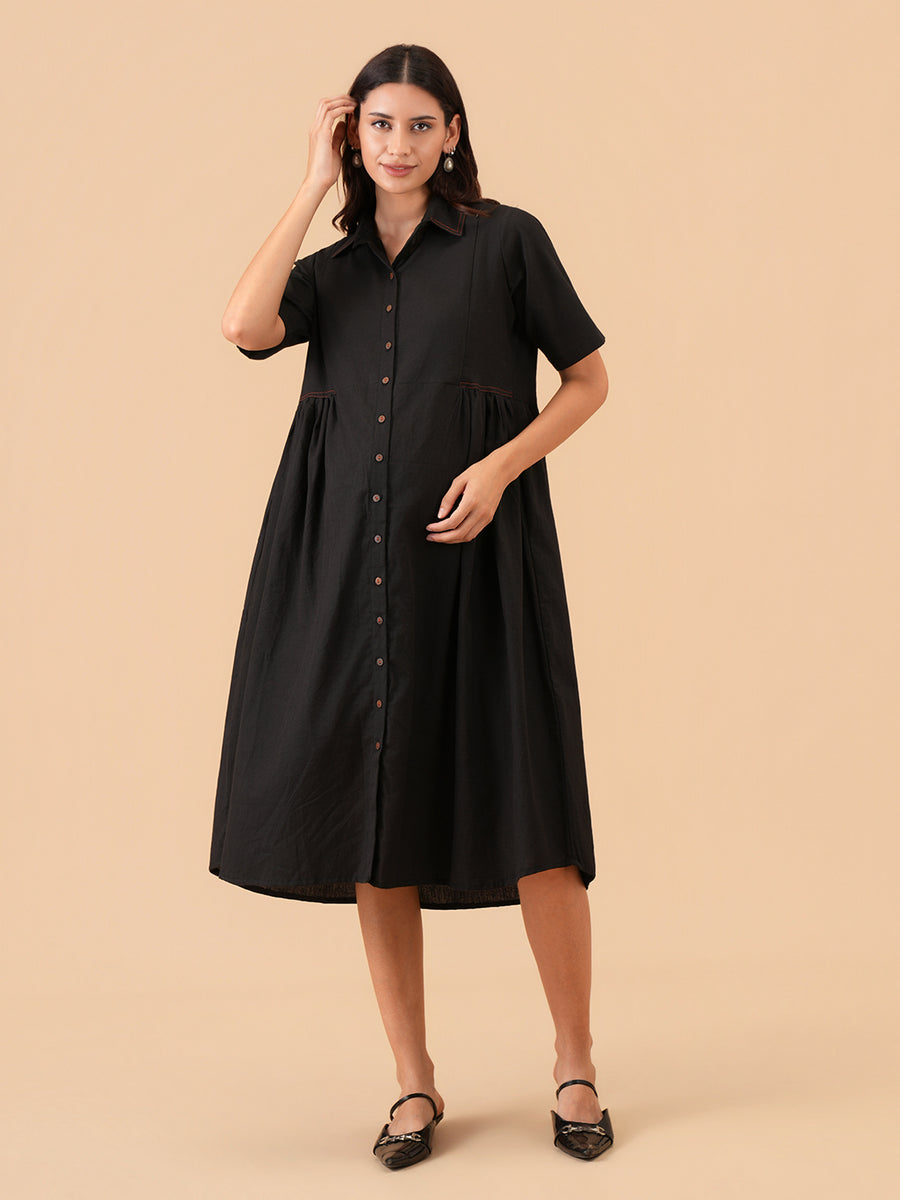 The Black-sic Maternity and Nursing Dress