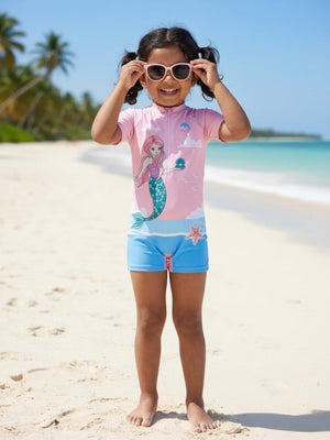 Tiny Mermaid Tales Girls Swimsuit - The Mom Store
