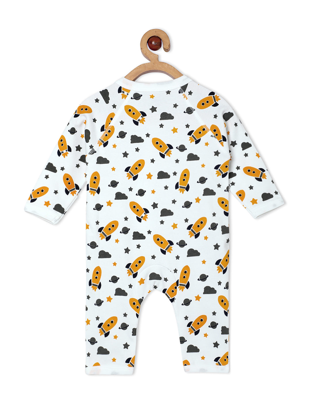 Jabla Style Infant Romper Combo of 2-Planet World-Tour to the Space