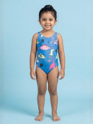 Unicorn And Dino Dream Girls Swimsuit - The Mom Store