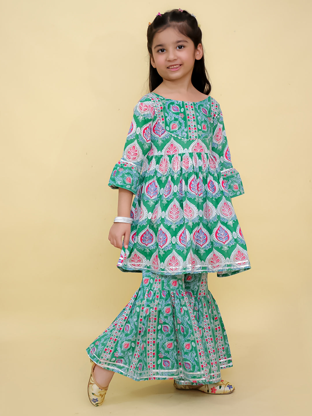 Verdi Vitaa Anarkali Kurta Sharara Set