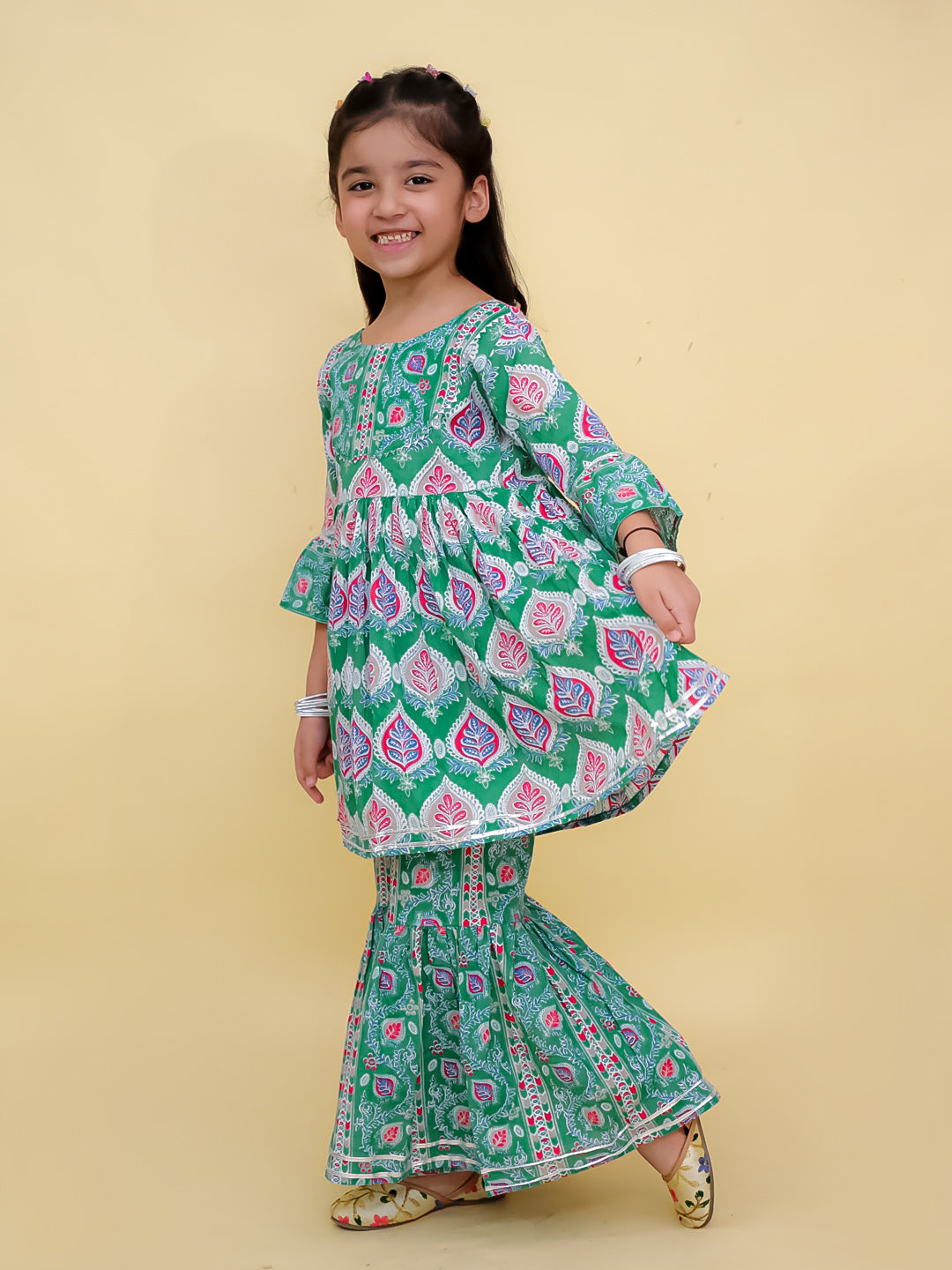 Verdi Vitaa Anarkali Kurta Sharara Set