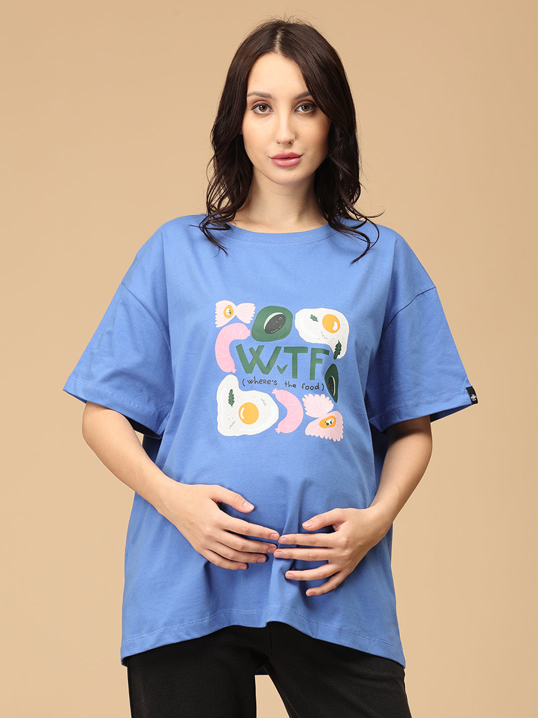 WTF Oversized Maternity T shirt