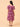 Wine Élan Maternity and Nursing Dress
