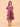 Wine Élan Maternity and Nursing Dress