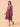 Wine Élan Maternity and Nursing Dress