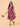 Wine Élan Maternity and Nursing Dress