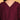 Close-up of wine silk maternity kurta featuring V-neckline with delicate embroidered stitch detailing.