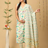 Aabha Maternity and Nursing Sleeveless Kurta Set With Dupatta - MEW - SK - AABH - S