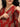 Aafreen Maternity and Nursing Anarkali Kurta Set nursing zipper close-up on red printed kurta.