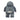 ABC Ripped Denim Hoodie with Pants for Kids - 1 - 2 Years Winter Wear