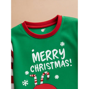 Adults Red bold Stripes,soft Cotton Kids Christmas Nightsuit, 1 Pcs - Top & Bottom Set - S Nightsuits
