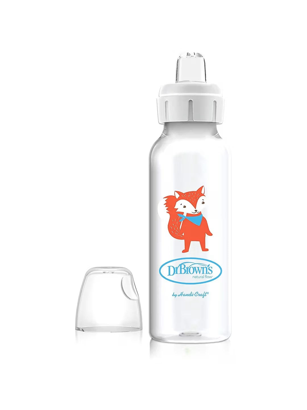 Dr.Brown's Narrow Sippy Spout Bottle- Fox