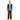 Aladdin Blue and Brown Adults Halloween Costume Fancy Dress Up - M Halloween