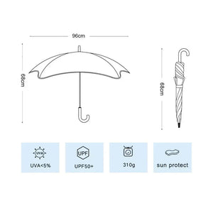 Aliens Space theme, Canopy Shape Umbrella for Kids, 5-12yrs - Little Surprise BoxAliens Space theme, Canopy Shape Umbrella for Kids, 5-12yrs