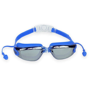 All Blue Eyelid Style Anti Fog UV Protection leakproof design Swim Goggles for Kids 10yrs and above - 10 years above Swim