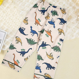 All Over Dino print soft Cotton Kids Nightsuit - Little Surprise BoxAll Over Dino print soft Cotton Kids Nightsuit