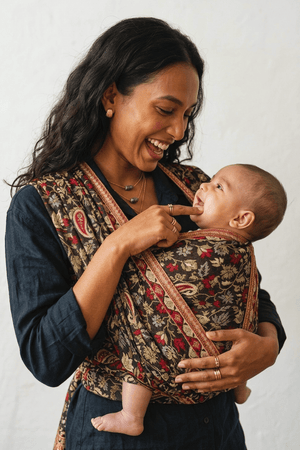 Almitra Tattva Chenab Woven Wrap 2.0 - Cashmere Collection - 3 Baby Carriers