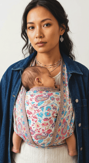Almitra Tattva Jhelum Woven Wrap 2.0 - Cashmere Collection - 3 Baby Carriers