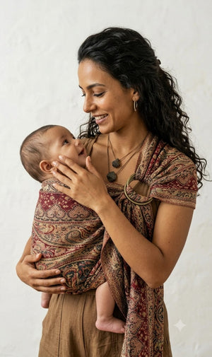 Almitra Tattva Kalindi 2.0 Ring Sling - Cashmere Collection - Baby Carriers