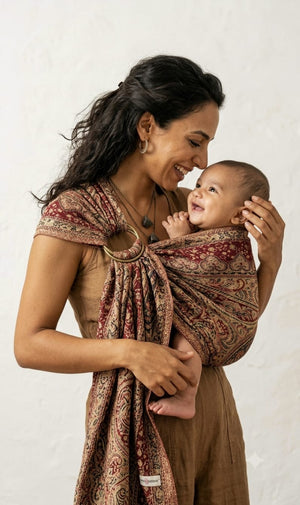 Almitra Tattva Kalindi 2.0 Ring Sling - Cashmere Collection - Baby Carriers