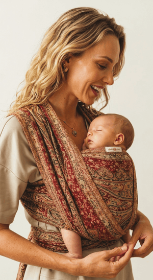 Almitra Tattva Kalindi Woven Wrap 2.0 - Cashmere Collection - 3 Baby Carriers