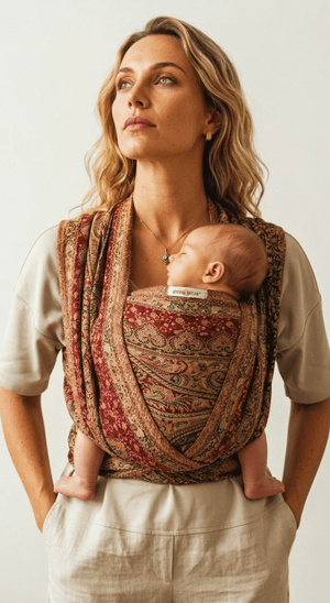Almitra Tattva Kalindi Woven Wrap 2.0 - Cashmere Collection - 3 Baby Carriers