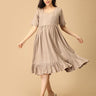 Almond Dream Maternity and Nursing Dress - DRS - SK - ALMD - S