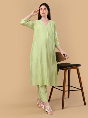 Aloe You Vera Maternity and Nursing Co Ord Set - S Maternity Co-ord Set