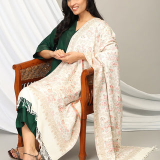 Alpine Elegance Acrylic Woolen Stole - WNTSTL - ALPELE
