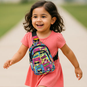Cots and Cuddles Cat Print Crossbody Bag for Kids - The Mom Store