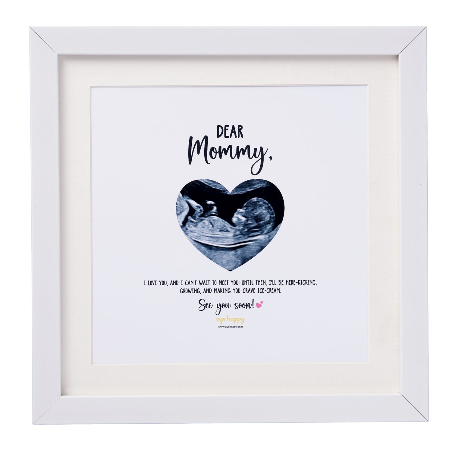 Oye Happy Sonography Frame – A Precious Mother’s Day Gift