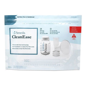 Ameda CleanEase Microwaveable Steam Sterilizer Bags - 800M03