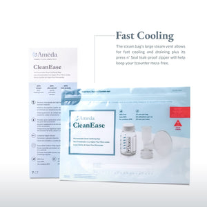 Ameda CleanEase Microwaveable Steam Sterilizer Bags - 800M03