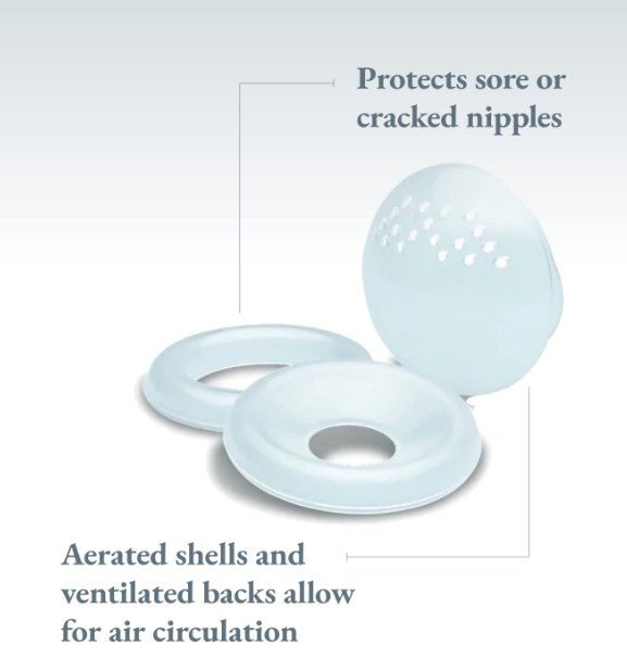 Ameda DuoShell Breast Shells – Nipple Comfort - Breast Pad