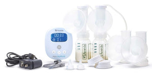 Ameda Mya Joy Plus Hospital Strength Portable Electric Breast Pump - Versatile Single or Double Pumping - 200U02