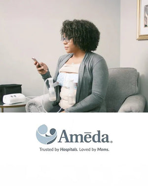 Ameda Universal Single hygiene Kit milk collection system Breast Flange - 200U02