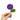 Happy Threads Crochet Cabbage Rose dark purple | The Mom Store