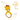 Happy Threads | Giraffe Giggles Ring Rattle – Soft Handmade Crochet Toy for Babies