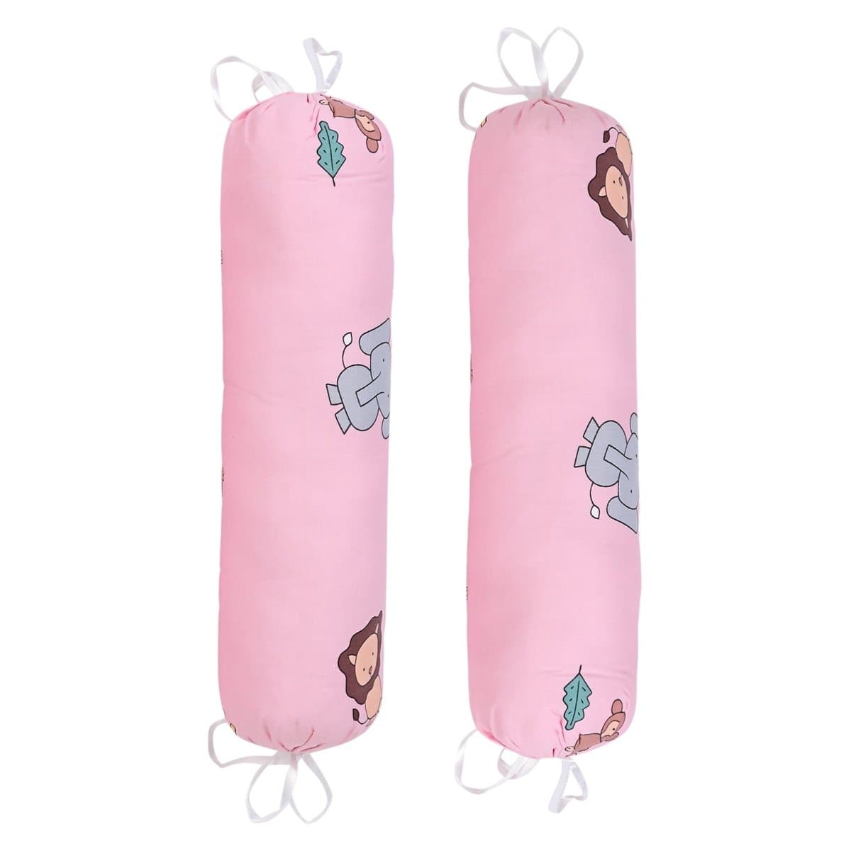 Animal World-Head Pillow, Bolster Pillow, And Baby Nest Sleeping Bag Portable Bed - MBNP-BS-ANWR