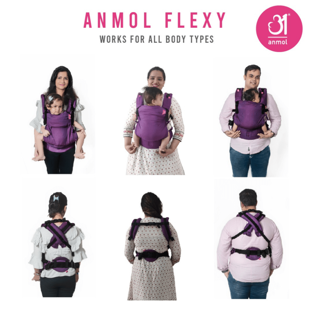 Anmol Baby Ergonomic Baby Carrier - Flexy - FL51
