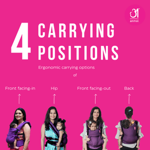 Anmol Baby Ergonomic Baby Carrier - Flexy - FL51