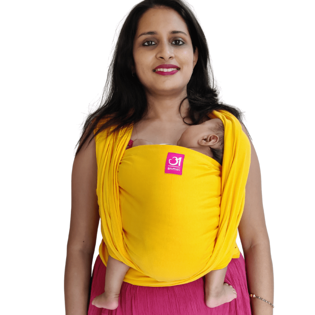 Anmol Baby Ergonomic Baby Carrier - Hybrid Wrap - HS03