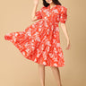 Apricot Amour Maternity and Nursing Dress - DRS - SK - APRT - S