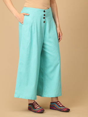 S Aqua About It Embroidered Women's Co ord Set - Women's Co - ord Set