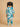 Aqua Grid Girls Anarkali Kurta Set - 0-6 Months Girls Ethnic Set