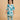 Aqua Grid Girls Anarkali Kurta Set - 0-6 Months Girls Ethnic Set