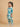 Aqua Grid Girls Anarkali Kurta Set - 0-6 Months Girls Ethnic Set